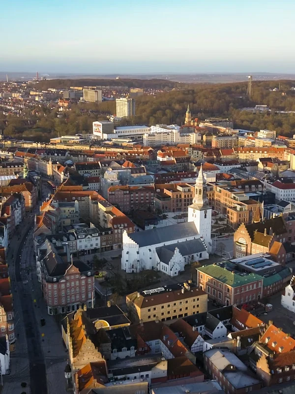 Udsigt over Aalborg